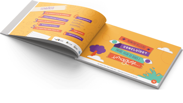 mockup caderno de atividades